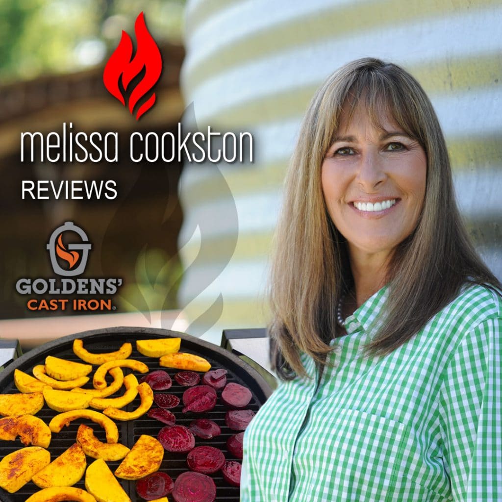 We are thrilled to have 7-time World Barbecue Champion, Pitmaster, Chef, and Restaurant Owner Melissa Nichols Cookston review our top quality Goldens' Cast I...