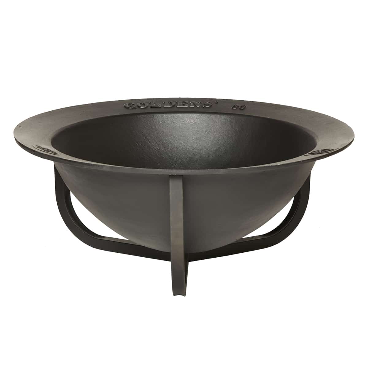 Goldens' Cast Iron Syrup Kettle Fire Pit 30 Gallons