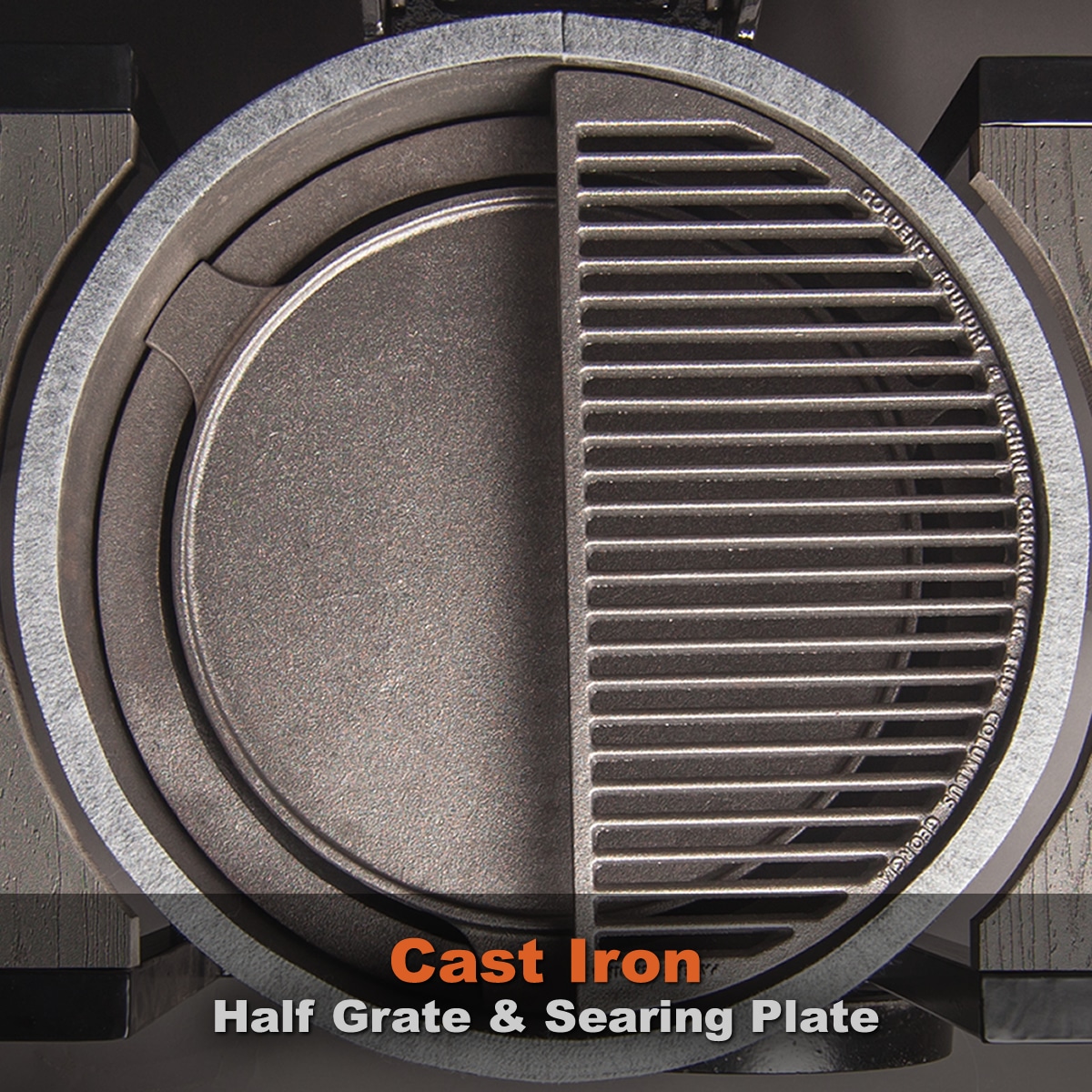 Cast Iron Half Grate for 20.5" Cooker