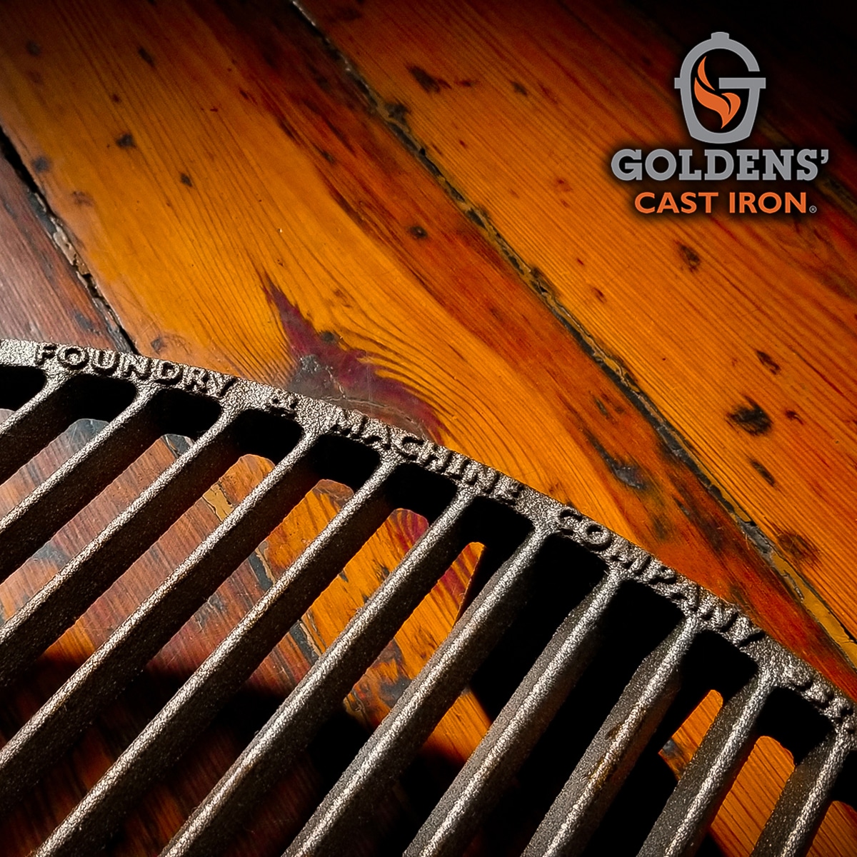 Goldens' Cast Iron 20.5" Grates