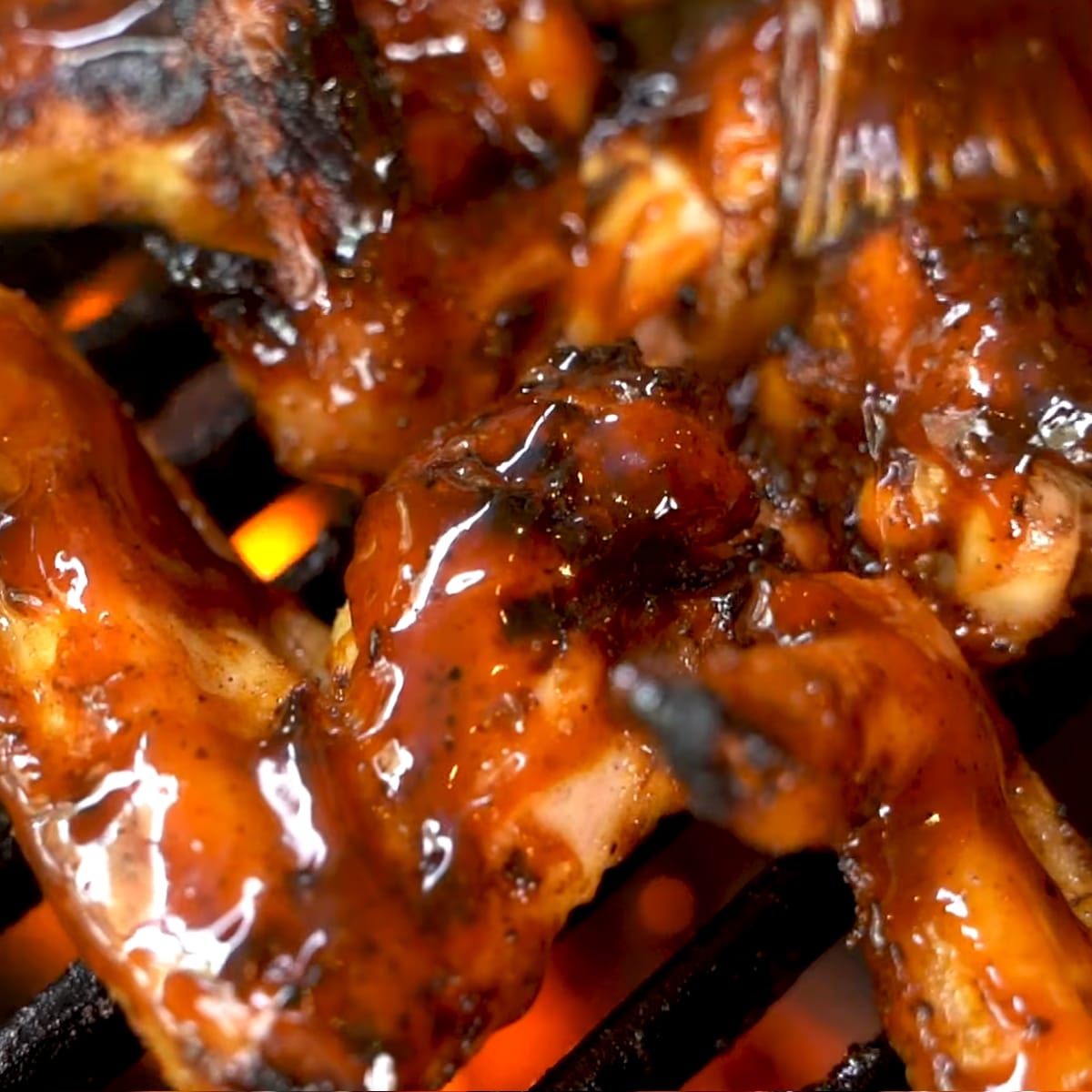 Whole Chicken Wings Goldens' Cast Iron BBQ Recipes