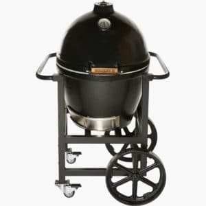 Goldens' Cast Iron Kamado Grill with Handle Cart
