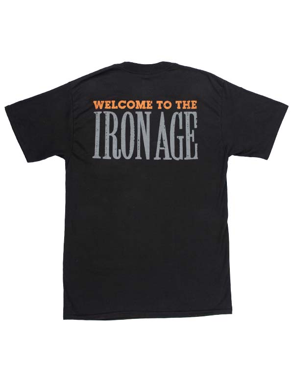 Welcome to the Iron Age Pocket T-shirt